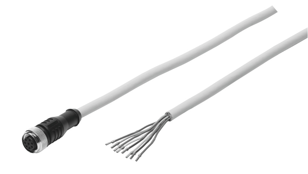FESTO 費斯托 SIM-M12-8GD-5-PU 525618 帶電纜插座